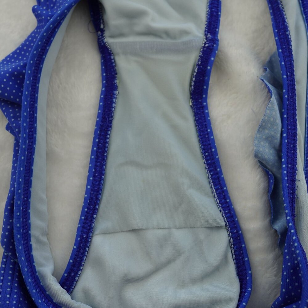 Freya Royal Blue Ruffled Bikini - Picture 9 of 9